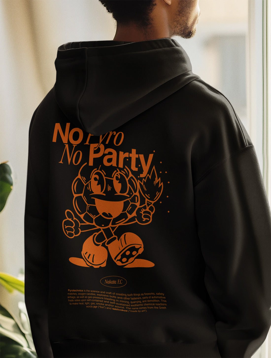 Pyro No No Pyro No Party Hoodie – NAKATA